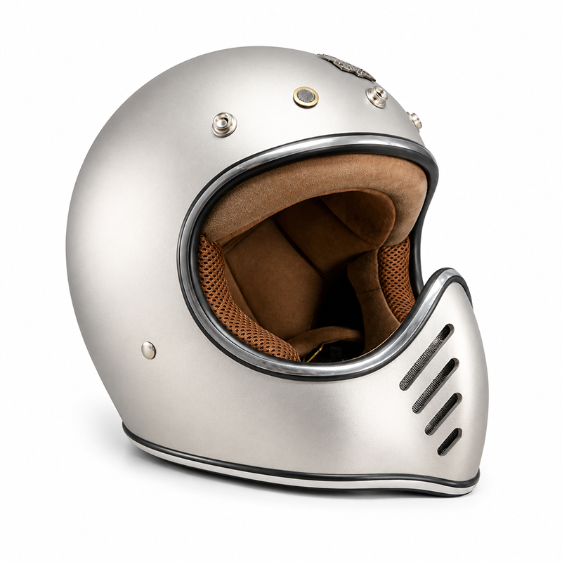 Casco Royal H01 gris mate