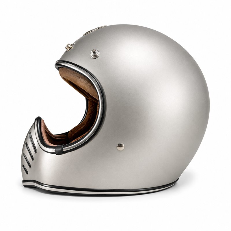 Casco Royal H01 gris mate - Imagen 3