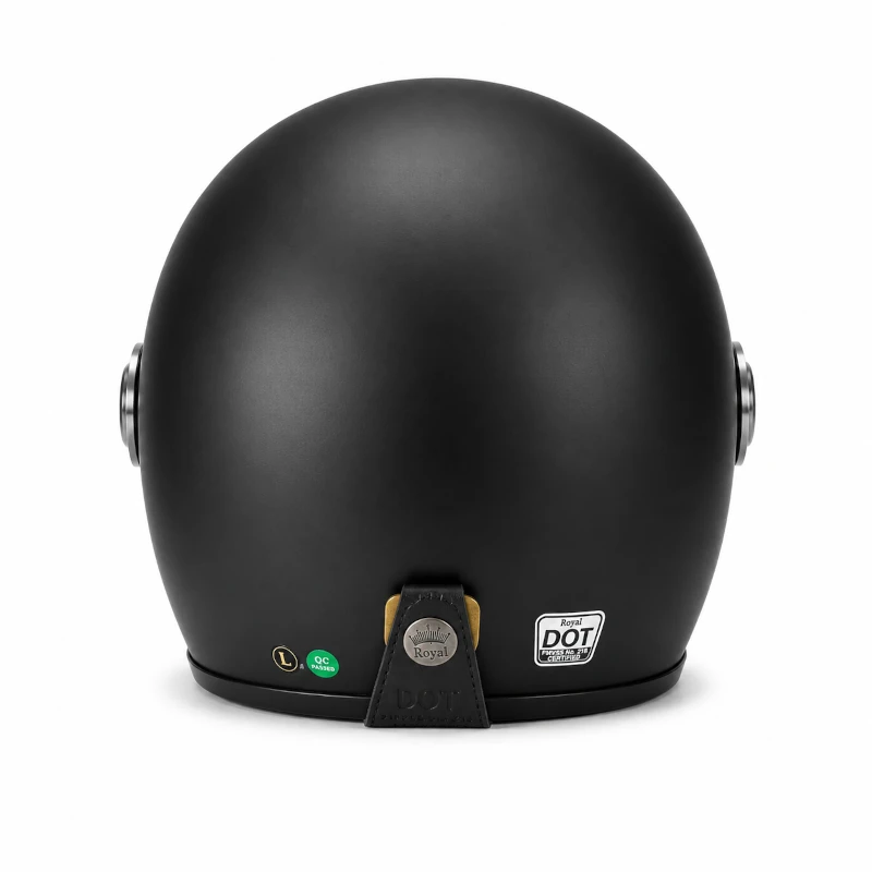 CASCO PARA MOTO - ROYAL M-20K / NEGRO / MATE - Imagen 5