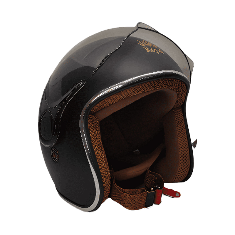 CASCO PARA MOTO - ROYAL M-20K / NEGRO / MATE - Imagen 3