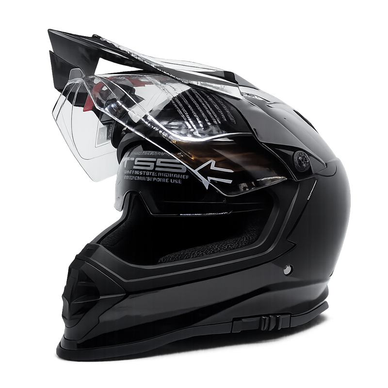 Casco para moto - Itaca - Nomada - Negro Brillo