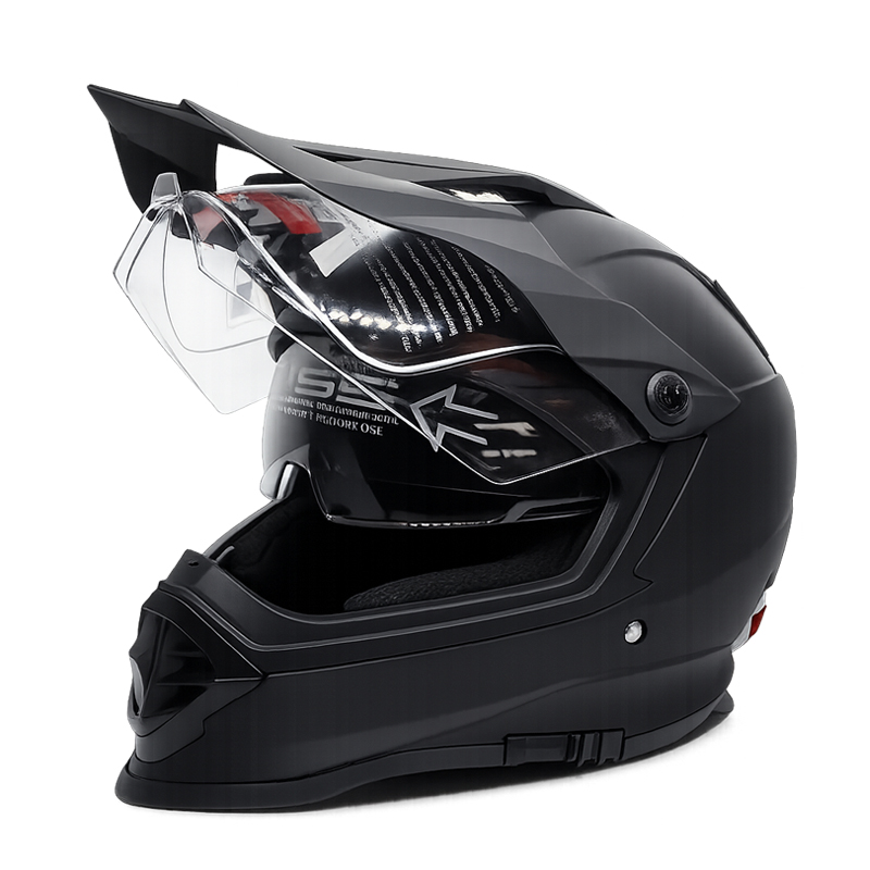Casco para moto - Itaca - Nomada - Negro Mate